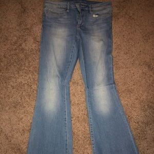 denim flares